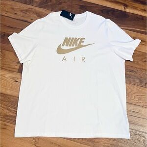 Nike Air logo T-Shirt white size XXL